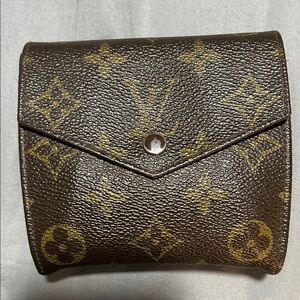 Louis Vuitton Dark Brown Monogram Wallet